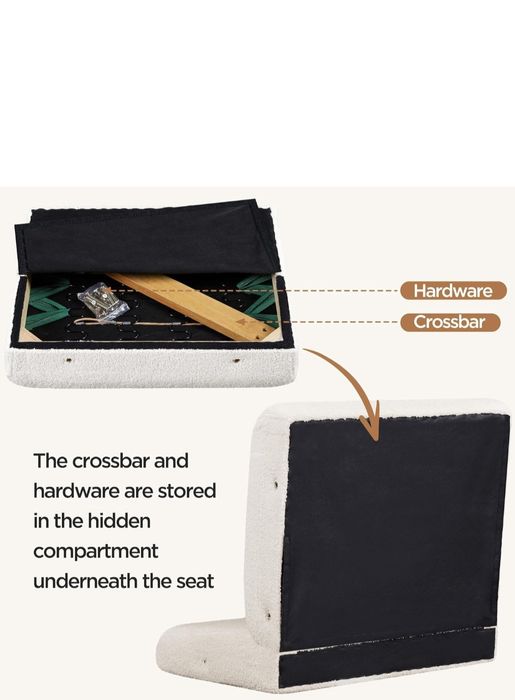 Модерно кресло с ратанови страни