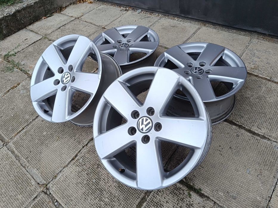 ОРИГИНАЛНИ джанти 17' цола 5x112 57,1 VW / Фолксваген АУДИ Сеат Шкода