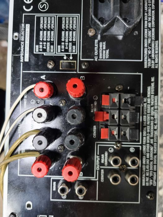 Yamaha av receiver RX-V595a 5x80 wati/8 ohmi