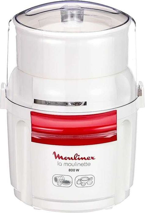 Moulinex AD5601 Moulinette Chopper, 800 W, рязане, смесване и късо нарязване, система 1 - 2 - 3 бърза работа, нож от неръждаема стомана, с ДЕФЕКТ