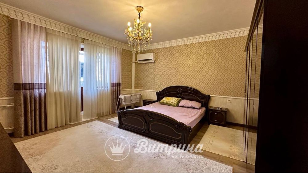 5 ц- ти комнатная квартира, с ремонтом, с мебелью на паркентском