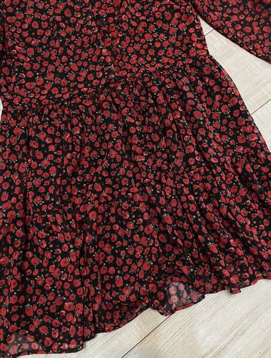 Платье шифоновое, S-M