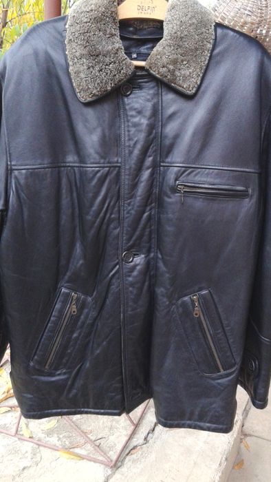 haina din piele barbati