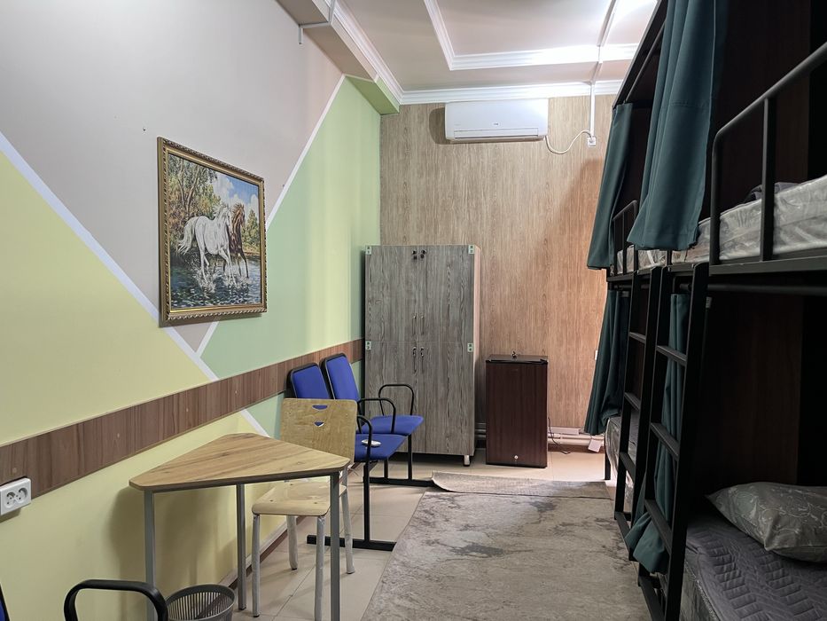 Хостел-капсула.