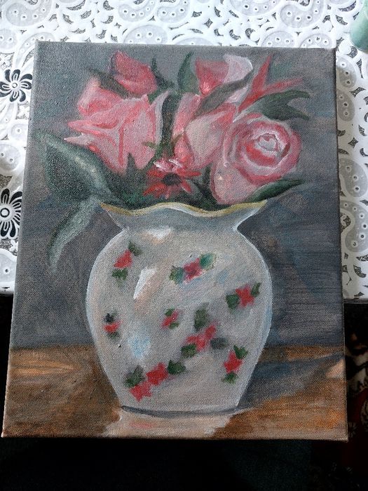 Tablou pictat manual