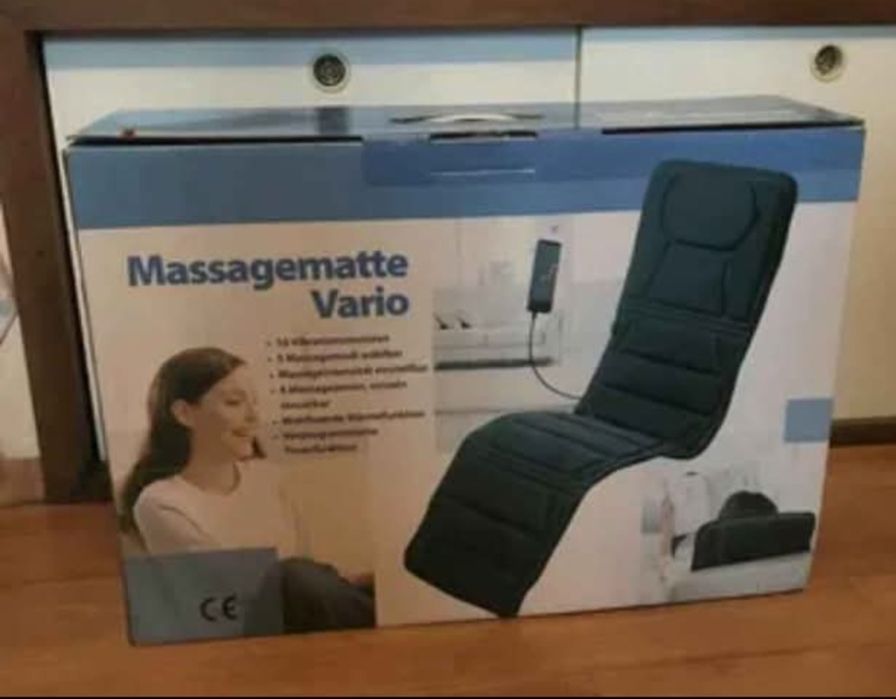 Продуктът е електрическа масажна постелка Massagematte Vario,