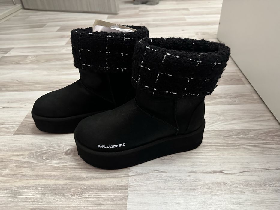 Karl Lagerfeld ghete slip on