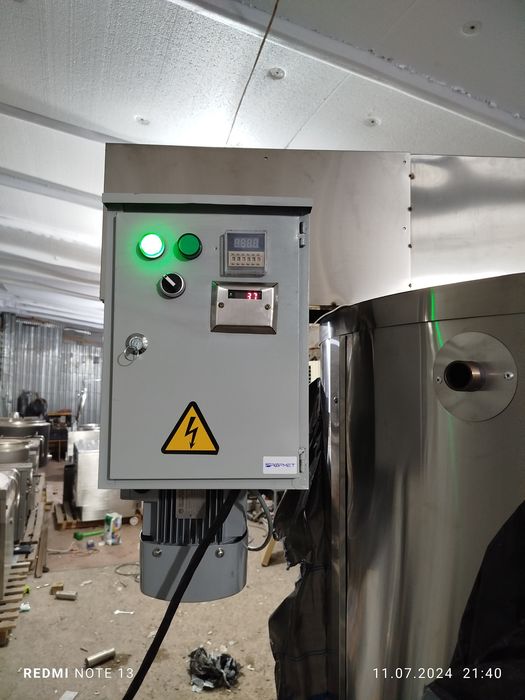 Пищеварочный паровой котел на 850-900 литров