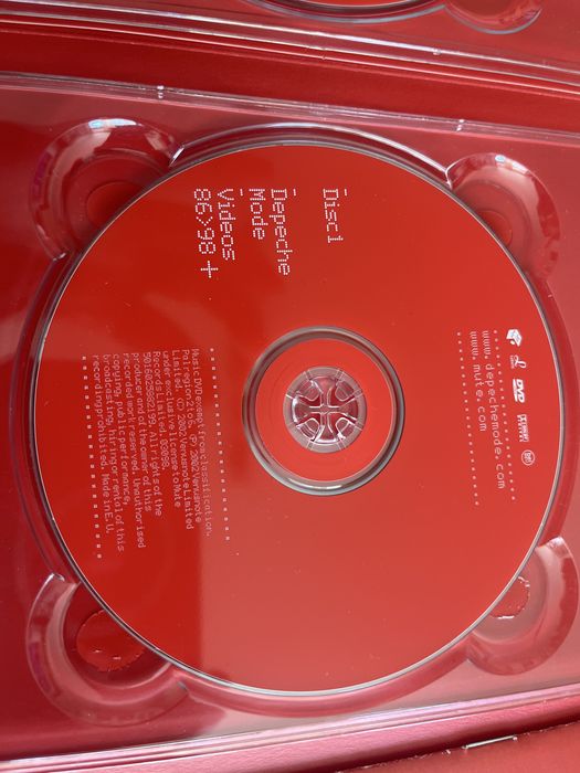 Depeche Mode DVD videos 86>98