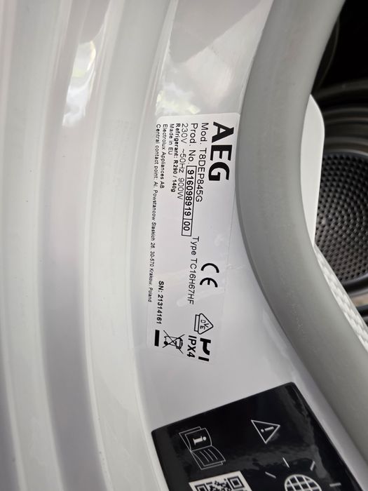 Сушилня с термопомпа AEG 8000 SERIES