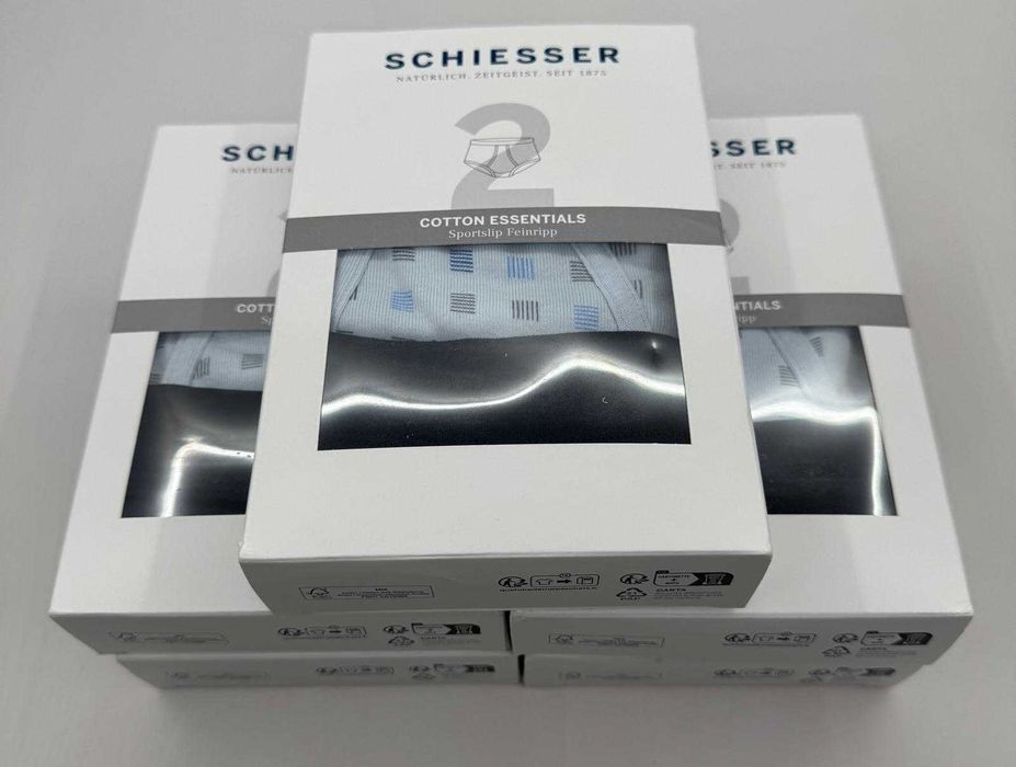 Set de chiloti din bumbac pt barbati, 2 buc, Schiesser