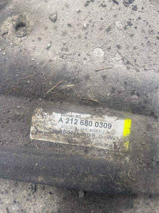 Scut Sub Caroserie Stanga Mercedes-Benz E-Class W212 2009 -> 2.2 E 250