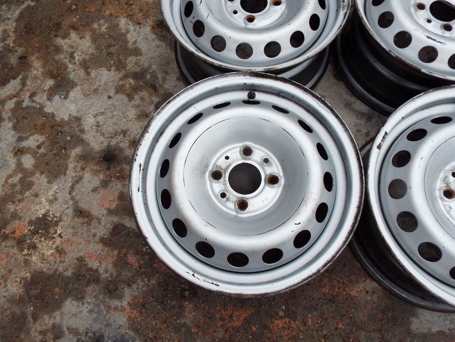 vand 4 jante de tabla pe 14" originale fiat doblo,albea,punto pret500r