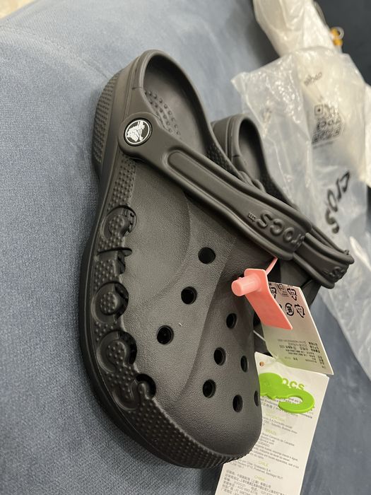 Crocs кроксы черные