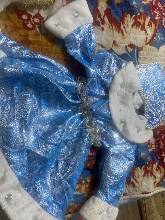 Карнавальный кастюм снегурочка