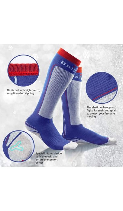 Зимни чорапи за ски и сноуборд(унисекс)