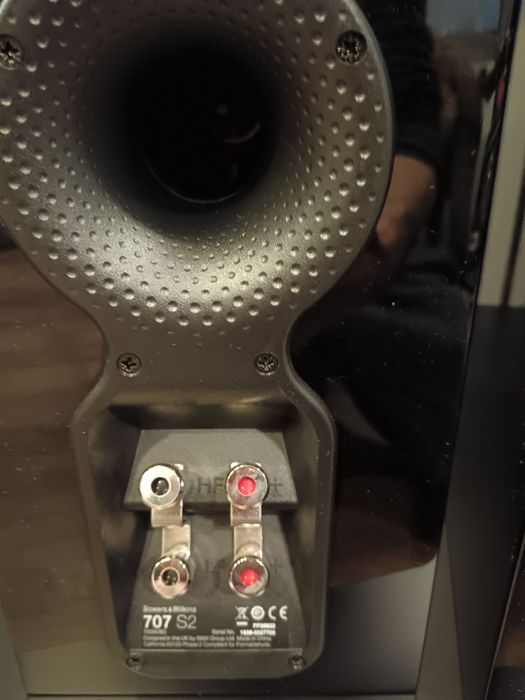 Boxe raft Bowers & Wilkins 707 S2 Gloss Black noi