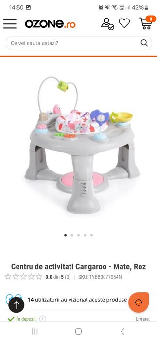 Centru de activități bebeluși