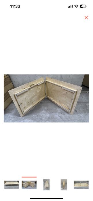 Стол низкий для гостей трансформер