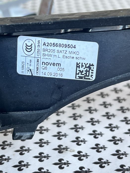 Consola centrala c class coupe