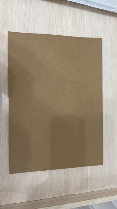 Крафт-бумага двухсторонняя A3, 300 г/м² — плотная, 50 листов