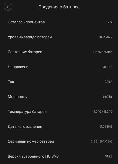 Электросамокат Mijia Electric Scooter 1S