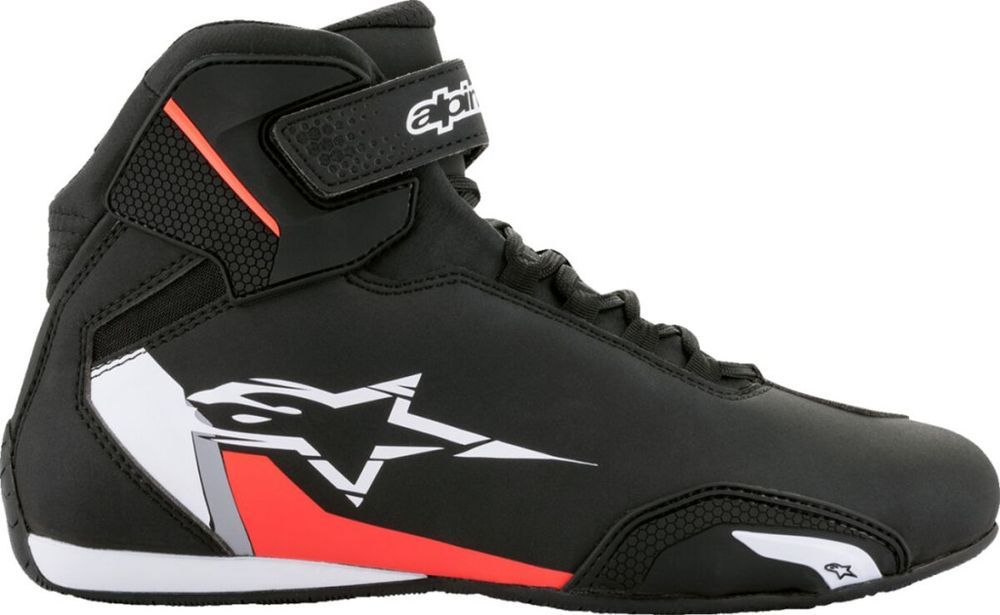 Ghete Alpinestars Sektor negru/rosu/alb