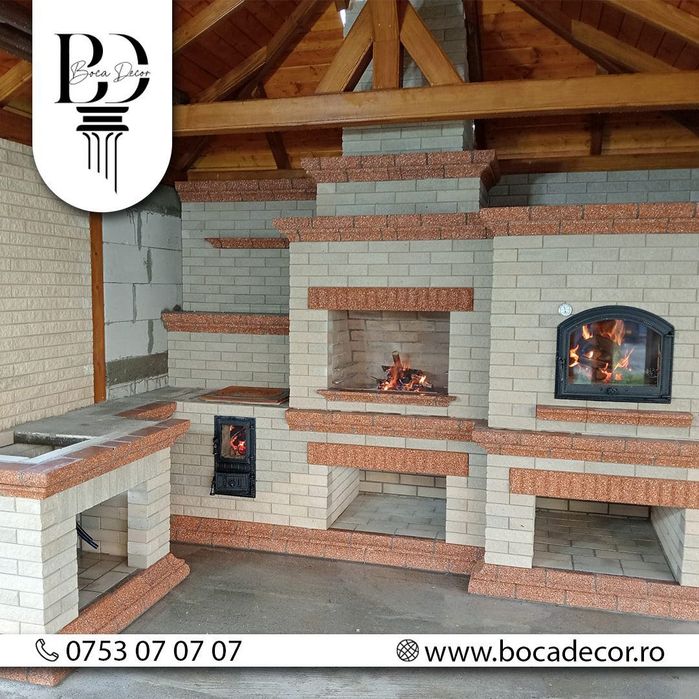 Caramida decorativă pentru grătare,garduri,constructii