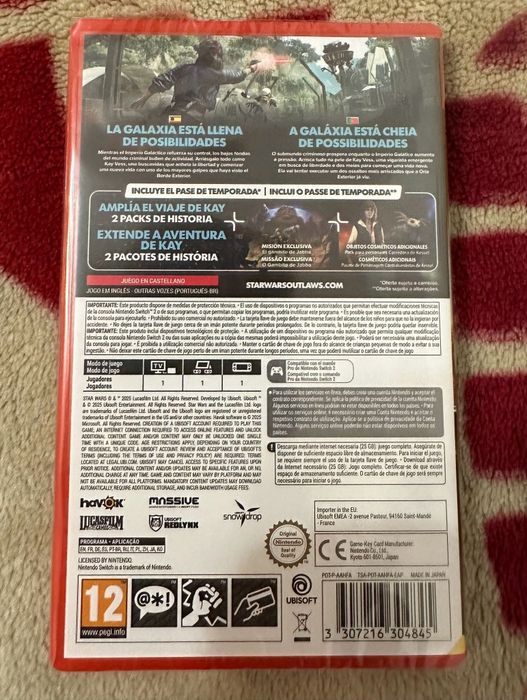 Joc Star Wars Outlaws Gold Edition Nintedo Switch 2