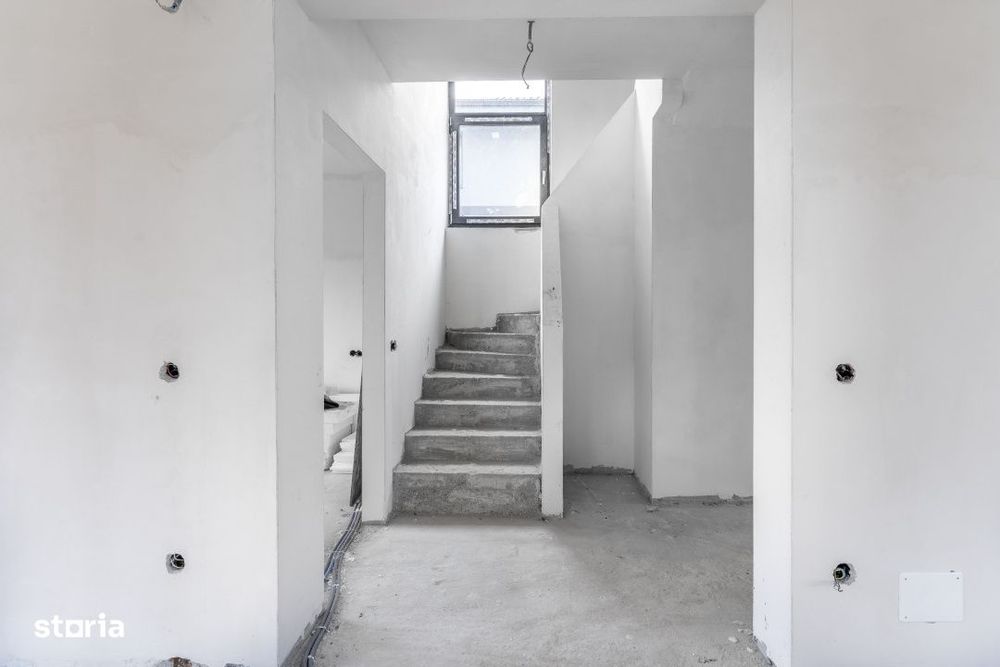 Casa individuala de vanzare in Corusu – finisata exterior, interior