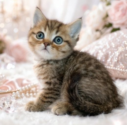 Котик Золотой от шиншиллы