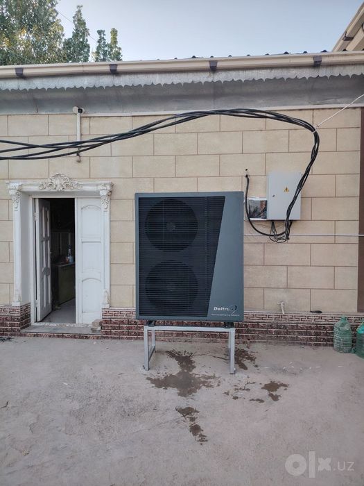 Тепловой насос R290 Deltron 6-18 кВт DC Inverter отопление ГВС