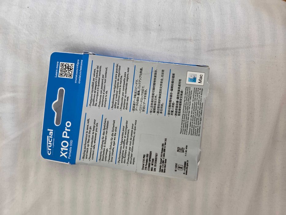 crucial x10 Portable SSD 2 TB/  crucial x10 Portable SSD 4 TB