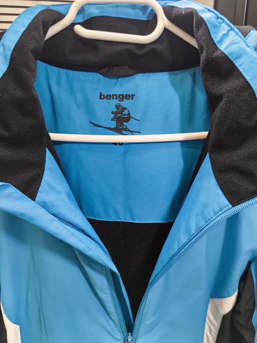 Ски яке Benger / Blue Ski Jacket Benger - размер EU 40 (M), отлично състояние