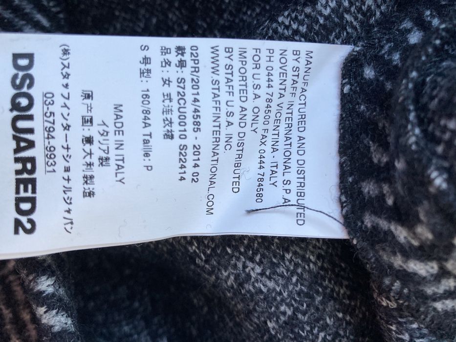 DSQUARED2 Оригинална рокля