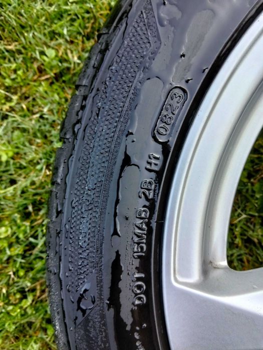 Vând jante audi A4 R17 + anvelope Hankook vara an 2023