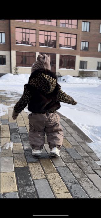 Норковый бомбер для девочки