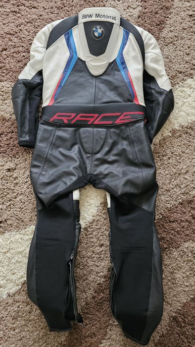 Costum combinezon moto BMW Motorrad Pro Race (marime 52)