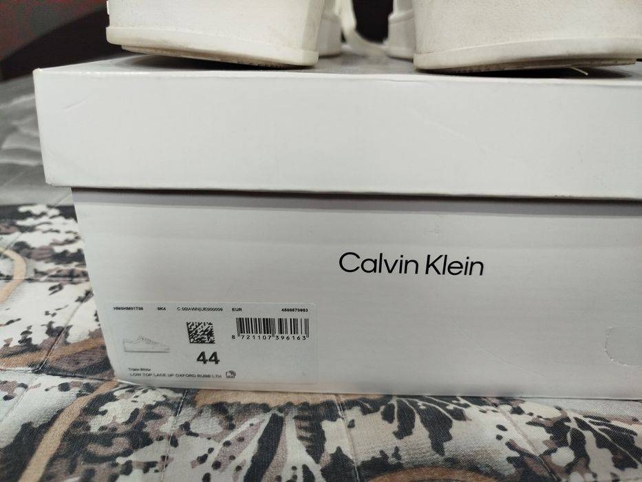 Мъжки спортни обувки Calvin Klein естествена кожа