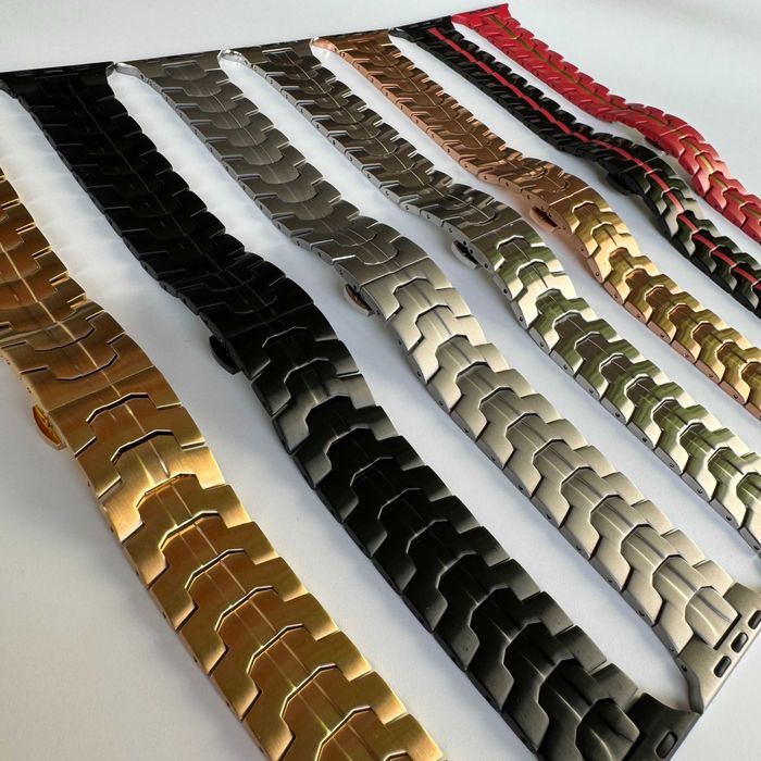 Верижка от неръждаема стомана за Apple Watch ULTRA/SE/11/10/9/8/7/6