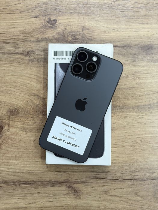 iPhone 15 Pro Max 256 GB 84% | iStatus Store