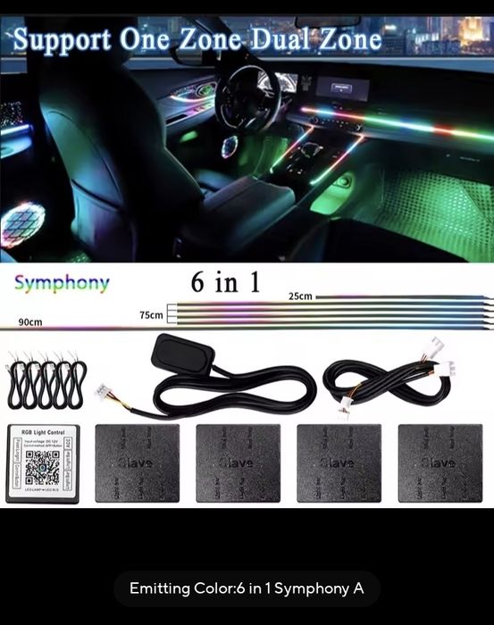 Lumini Ambientale pentru masina