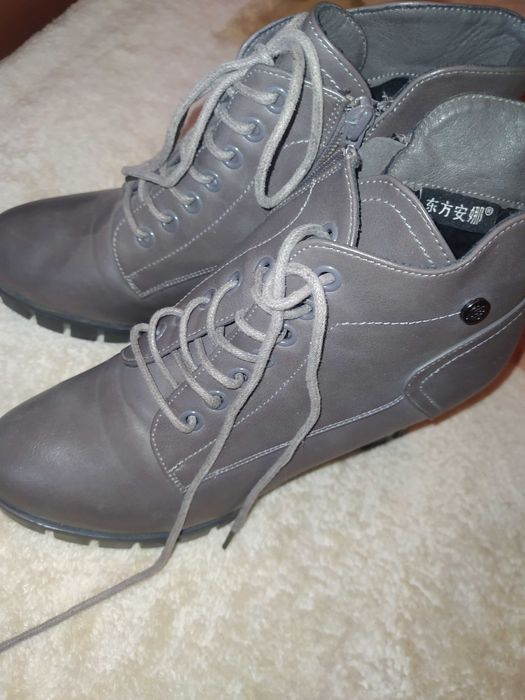 Полуботинки сапоги женские осень зима