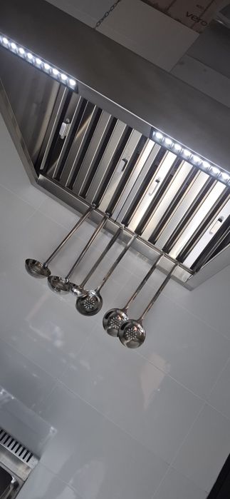 Зонт нержавейка дымоход вытяжка для кухни