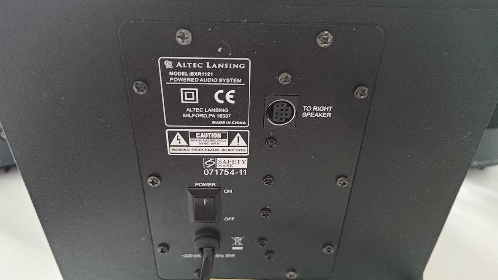 Sistem 2.1 Altec Lansing BXR1121 (15 Watti)