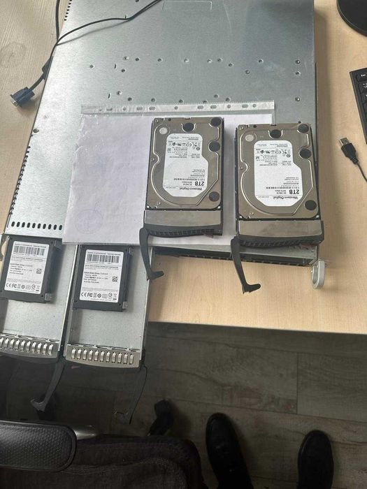 Сервер 1U Rack Supermicro