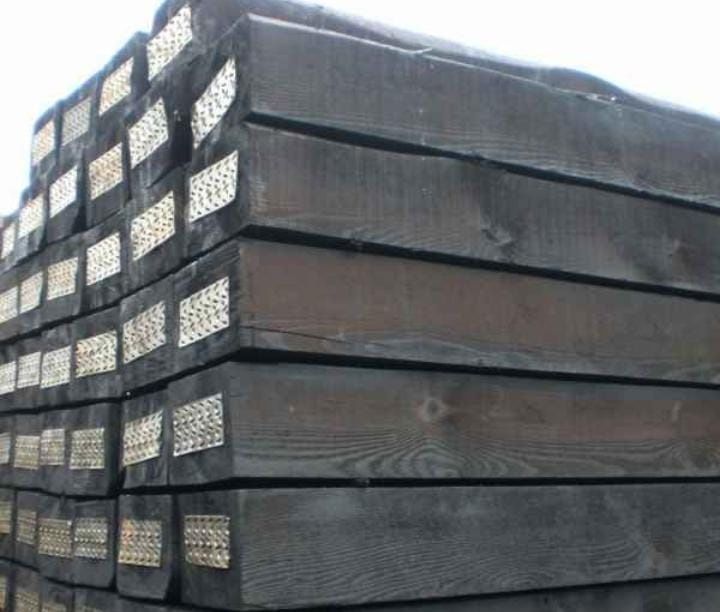 Шпалы деревянные новые