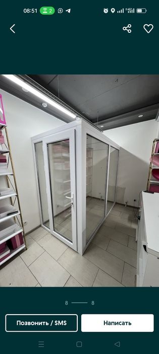 Пластиковые перегородки. Окна и двери