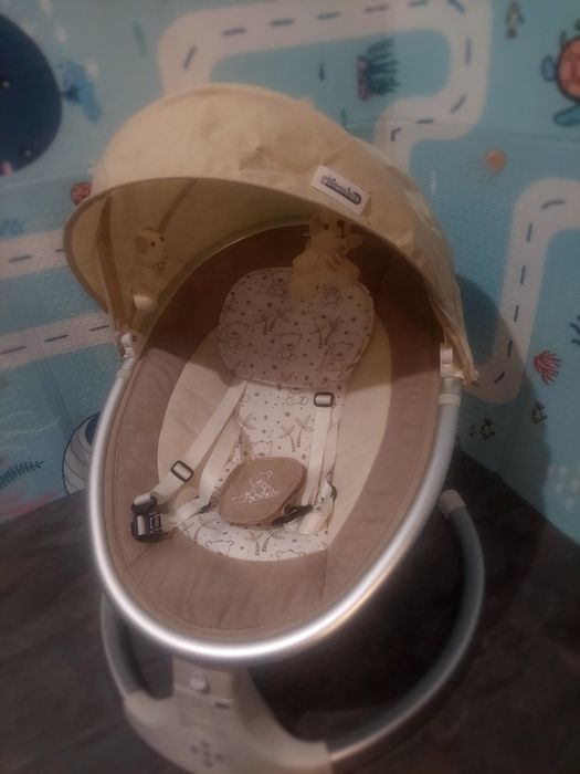 Електрическа люлка за бебе  Chipolino capriz