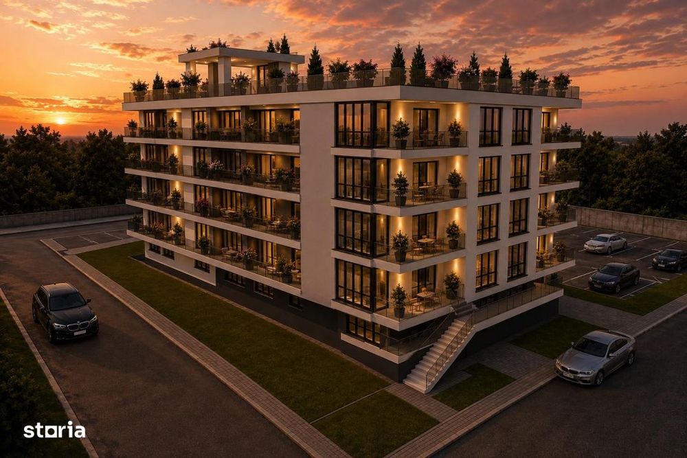 Proiect rezidential S+P+4 la vanzare | 1.782 mp teren